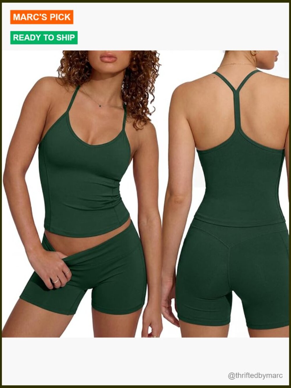 Large Workout Set with Padded Sports Bra and High Waist Shorts